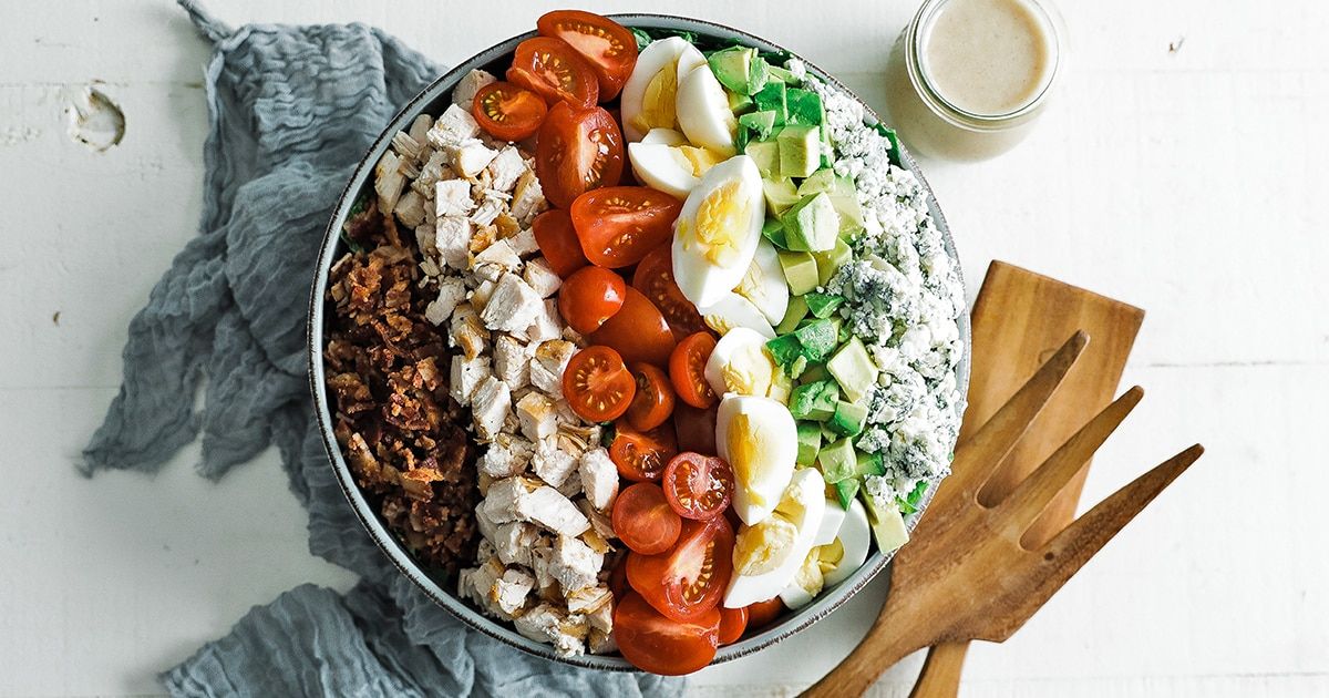 Authentic Cobb Salad Recipe: Homemade Dressing & Prep Tips